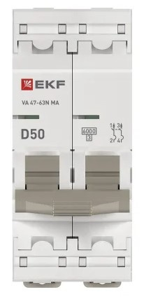 фото Автоматический выключатель  EKF M63MA6250D в Челябинске