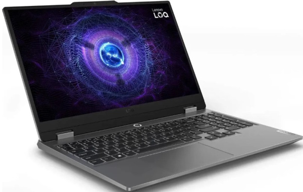 фото Ноутбук Lenovo LOQ 15IRX9 15.6" (Intel Core i7, 16Гб DDR5, SSD 512 Гб, GeForce RTX 3050, Windows 11 Профессиональная) Серый [83DV0072PS_Win11Pro]