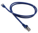 фото Кабель патч-корд F/UTP 5e кат. 0.5м Lanmaster LAN-PC45/S5E-0.5-BL в Уфе