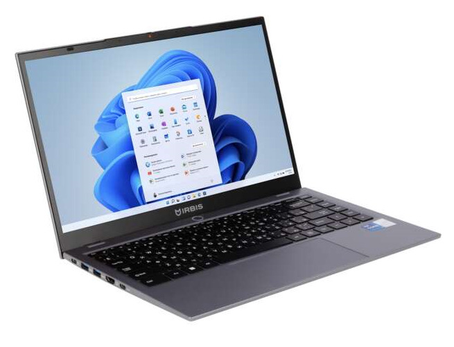 

Ноутбук Irbis 14NBP3003P i5-1240P/16GB/512GB SSD/Iris Xe graphics/14" FHD IPS/WiFi/BT/cam/Win11Pro/grey, 14NBP3003P