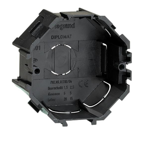 Изображение товара Коробка электроустановочная Legrand 031301 из пластика для монтажа