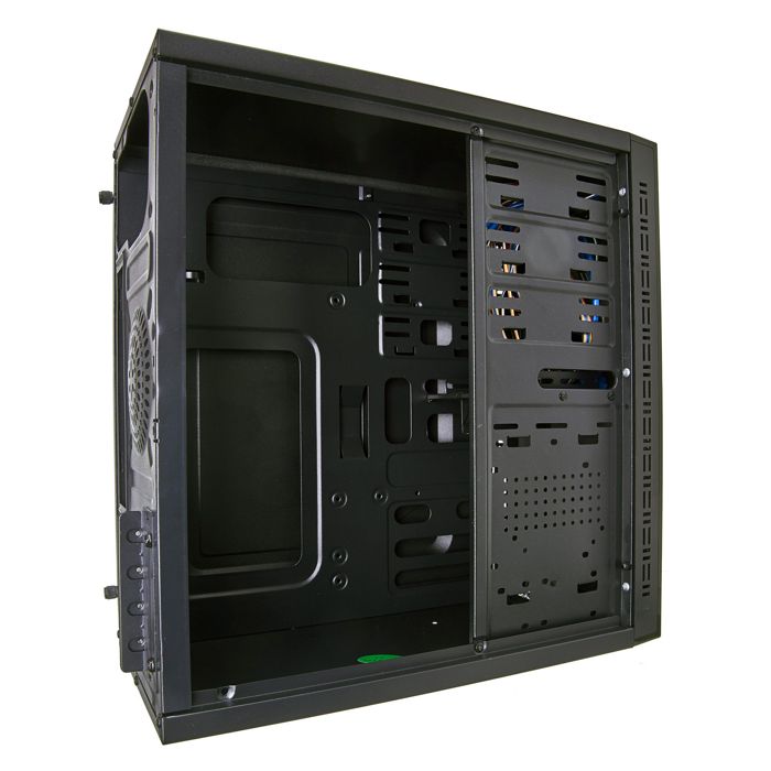 

Корпус mATX Exegate QA-412U EX272747RUS minitower, XP500, Black, 120mm, 2*USB+2*USB3.0, Audio, black, QA-412U
