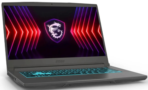 фото Ноутбук  MSI Thin 15 B13UCX-2649XRU в Уфе 15.6 ", Core i5, 8 Гб RAM, 512 Гб SSD, GeForce RTX 2050, Серый