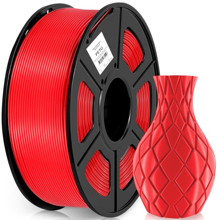 

Пластик для принтера 3D PETG Cactus CS-3D-PETG-1KG-T-RED d1.75мм 1кг L316м 1цв., CS-3D-PETG-1KG-T-RED
