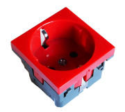 фото Розетка Newmax NM-EL45x45-RD