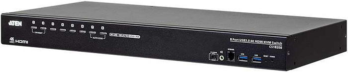 

Переключатель Aten CS18208-AT-G 8-портовый, USB 3.0 4K HDMI KVM-переключатель, CS18208-AT-G