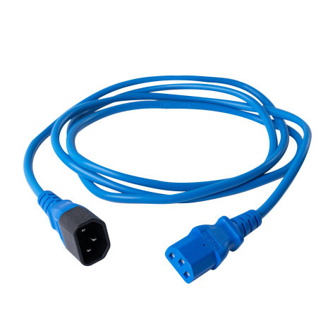 фото Кабель питания Filum FL-PC-C13/C14-C1-1.8-BL