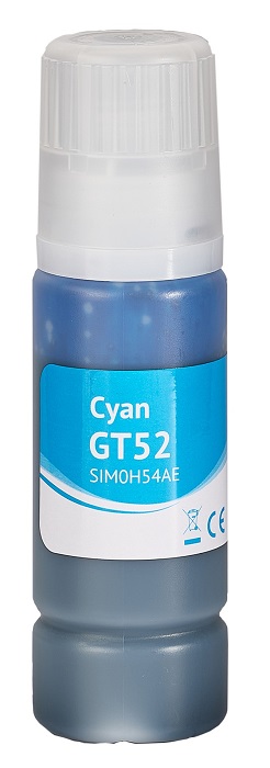 

Чернила Sakura M0H54AE (№GT52 Cyan) для HP Ink Tank 115/310/315/318/319, Ink Tank Wireless 410/415/416/418/419, DeskJet GT 5810/5820/5812/5822, водора, M0H54AE (№GT52 Cyan)