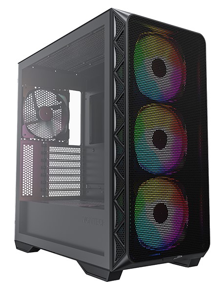 

Корпус eATX Montech AIR 903 MAX BLACK без БП, боковая панель из закленного стекла, 2*USB 3.2, USB Type-C, audio, AIR 903 MAX BLACK