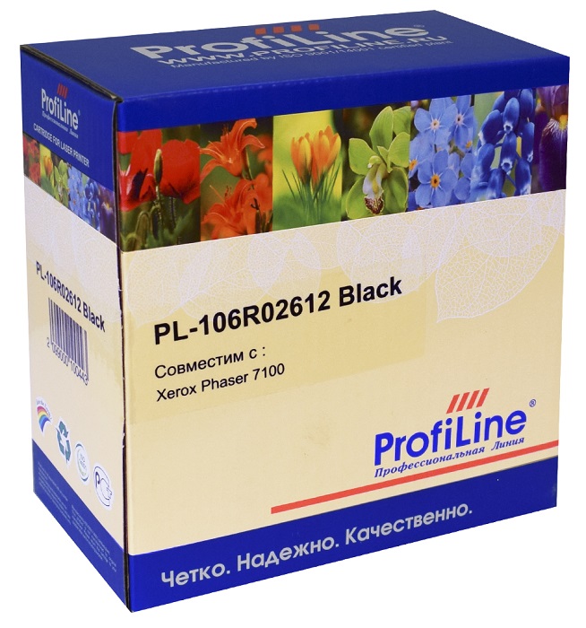 

Картридж ProfiLine PL_106R02612_BK для принтеров Xerox Phaser 7100/7100DN/7100N Black 2шт по 5000 копий в упаковке, PL_106R02612_BK