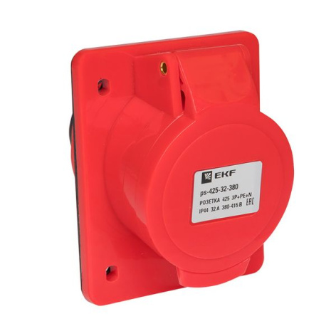 фото Розетка стационарная внутренняя EKF ps-425-32-380 в Казани