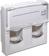 фото Вставка Lanmaster LAN-SIP-24L-WH