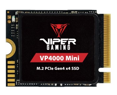 

Накопитель SSD M.2 2230 Patriot Memory VP4000M2TBM23 VP4000 Mini 2TB PCIe Gen4 x4 NVMe 1.4 5000/3500MB/s, VP4000M2TBM23