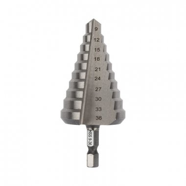 Изображение товара Сверло ступенчатое KRANZ KR-12-6604 для металла дерева пластика