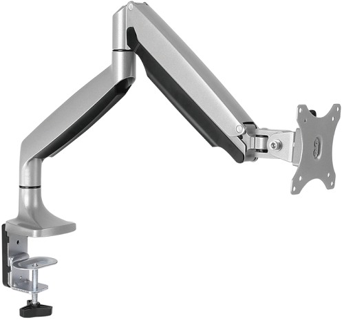 

Кронштейн настольный ONKRON G100 13-32'' макс. 100*100, газлифт, наклон/поворот -+90º, 2 колена, от стены до 525мм, серебристый, крепление к столу 10-, G100