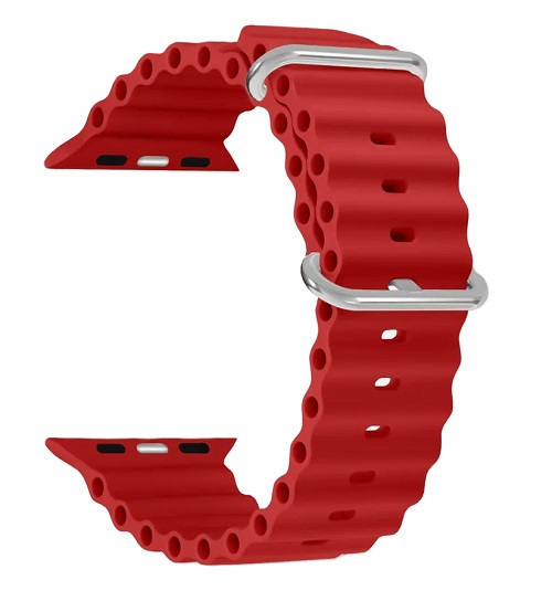

Ремешок на руку Lyambda DSJ-39-40-RD cиликоновый для Apple Watch 38/40/41 mm red, DSJ-39-40-RD