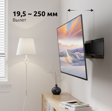фото Кронштейн для телевизора UNITEKI FM250USLIM