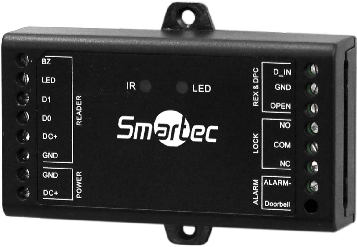 

Контроллер Smartec ST-SC011 автономный c Wiegand-входом: память на 1000 пользователей, ST-SC011