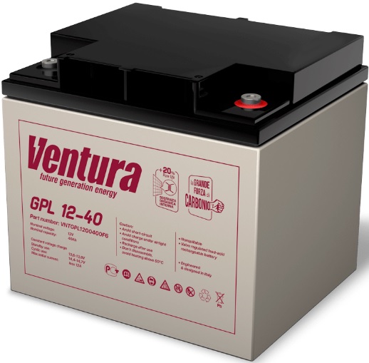 

Батарея Ventura GPL 12-40 12В/47Ач, GPL 12-40