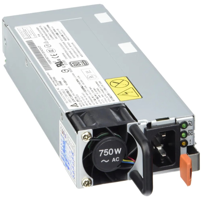 

Блок питания Lenovo 7N67A00883 TS TCh ThinkSystem 750W(230/115V) Platinum Hot-Swap Power Supply (no power cord) (SR850/SR530/SR550/SR650/ST550/SR630), 7N67A00883