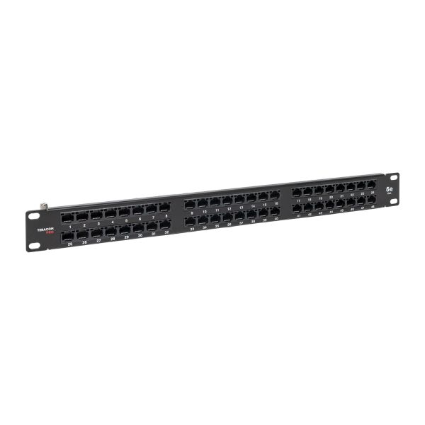 

Патч-панель EKF TRP-PPNL-5EUTP-C1U48 высокой плотности TERACOM PRO 19'' Cat.5E 1U неэкран. UTP 48 портов RJ-45 Dual IDC с органайзером, TRP-PPNL-5EUTP-C1U48