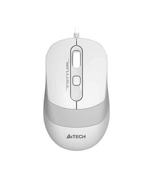

Мышь A4Tech FM10 WHITE бело-серая, 1000dpi, USB, FM10 WHITE