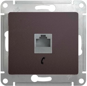 Изображение товара Розетка Systeme Electric Glossa GSL001381T внутренняя IP20 для помещений