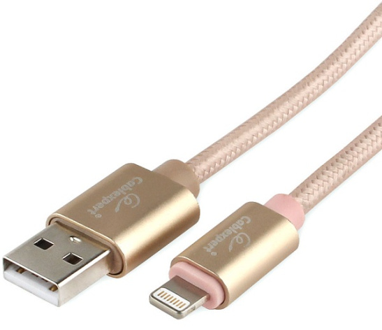 Изображение товара USB кабель Cablexpert CC-U-APUSB02Gd 1.8M Lightning для данных и зарядки