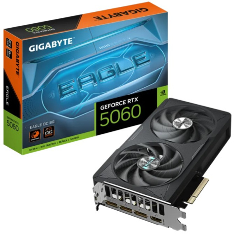 фото Видеокарта GIGABYTE GeForce RTX 5060 EAGLE OC (GV-N5060EAGLE OC-8GD) в Перми