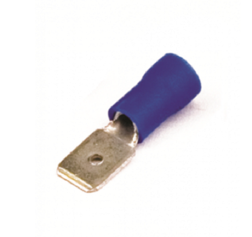 

Наконечник плоский с изолир.фланцем (вилка) DKC 2B22P 1,5-2,5 кв.мм 6,3х0,8 мм (РПИ-П), "Quadro" (уп/100 шт), 2B22P