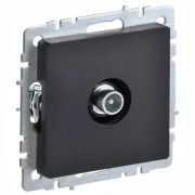 фото Розетка телевизионная проходная IEK BR-A10-P-K02