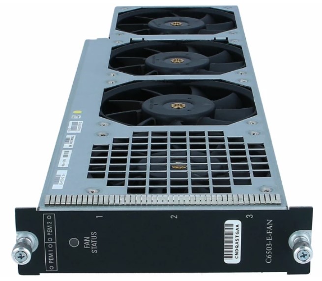 

Трансивер Cisco WS-C6503-E-FAN= Модуль вентиляции Catalyst 6503-E Chassis Fan Tray, WS-C6503-E-FAN=