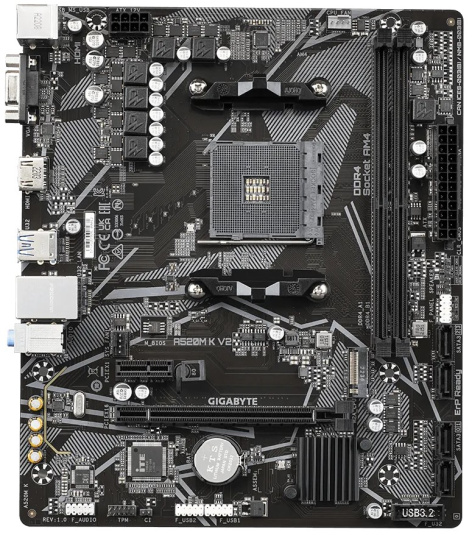 фото Материнская плата mATX GIGABYTE A520M K V2 1.1 в Уфе
