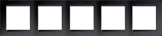 

Рамка Simon 1500650-038 Simon 15 Графит 5-ая, 1500650-038