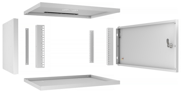 фото Шкаф настенный 19", 6U Cabeus WSC-05D-6U55/45m в Казани