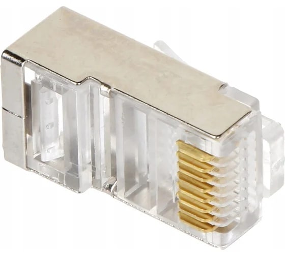 

Коннектор 5bites US060A-20 RJ-45/8P8C/5E/SHIELDED/ 20шт, US060A-20