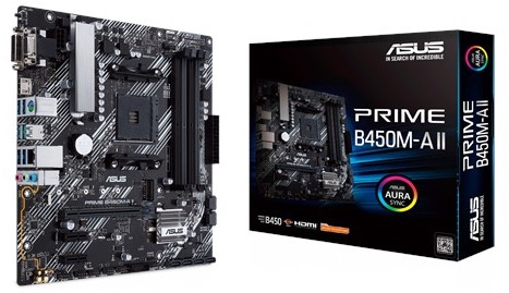 фото Материнская плата mATX ASUS PRIME B450M-A II в Казани