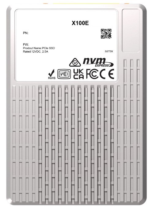 

Накопитель SSD U.3 Phison X100E XP106H0112T8E0116T300 7400/6900MB/s 3D TLC 1750K/500K IOPS, X100E
