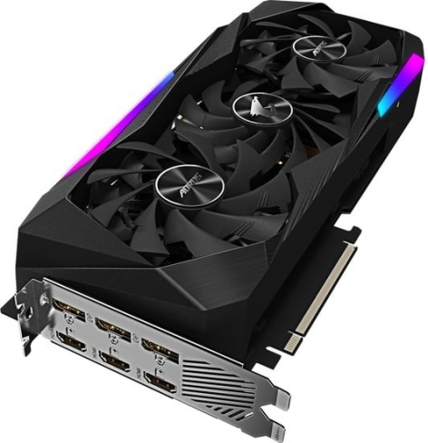 фото Видеокарта GIGABYTE GeForce RTX 3060 Ti AORUS Master (GV-N306TAORUS M-8GD)