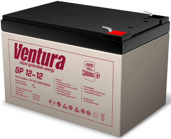 

Батарея Ventura GP 12-12 12В/12Ач, GP 12-12