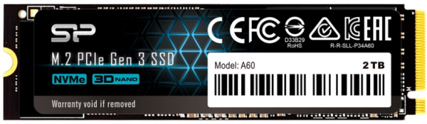 фото Накопитель SSD M.2 2280 Silicon Power SP002TBP34A60M28 в Уфе 2000 ГБ