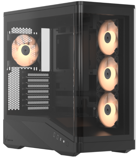 фото Корпус ATX Formula V Crystal U9 PA Black в Красноярске