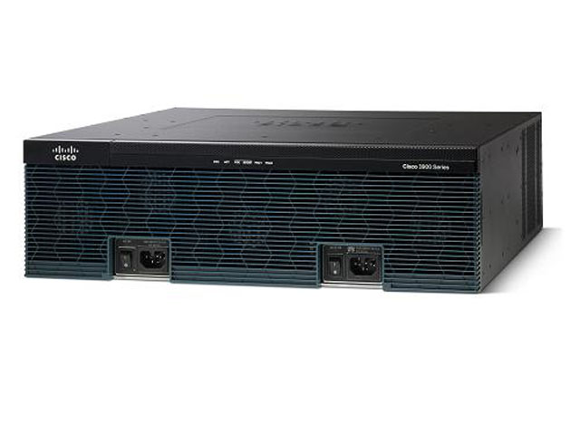 

Маршрутизатор Cisco CISCO3945/K9 3945 w/SPE150(3GE,4EHWIC,4DSP,4SM,256MBCF,1GBDRAM,IPB), CISCO3945/K9