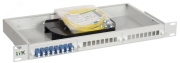 фото Кросс оптический стоечный ITK FOBX24-1U-4SCUS09
