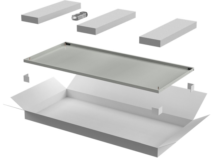 

Дверь ITK LN35-28U6X-DM LINEA N металлическая 600мм шкафа 28U, серый, LN35-28U6X-DM