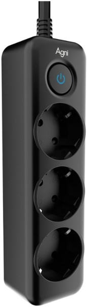 фото Сетевой фильтр AGNI TP-FD3E-2m-black в Челябинске