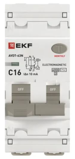 фото Автомат дифференциальный EKF D63N26M16C10 в Челябинске