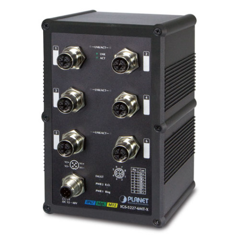 фото Коммутатор промышленный Planet IGS-5227-6MT-X в Омске