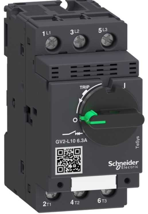 

Автоматический выключатель Schneider Electric GV2L10 с магнитным расцепителем 6,3A, GV2L10