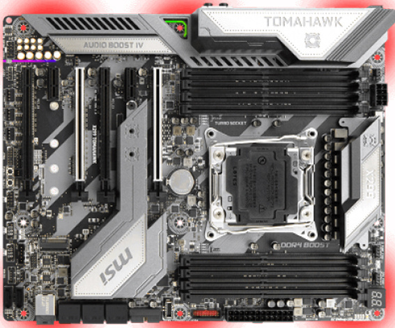 фото Материнская плата ATX MSI X299 TOMAHAWK